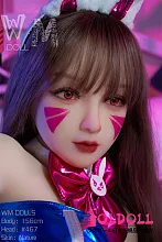WMDOLL  #467ヘッド TPEラブドール（掲載画像ボディ156cm Bカップ）
