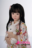 AXBDoll 120CMバスト平` GB05Rシリコン製ヘッド＋TPE材質ボディ ロリ系ラブドール