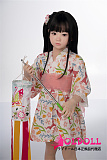 AXBDoll 120CMバスト平` GB05Rシリコン製ヘッド＋TPE材質ボディ ロリ系ラブドール