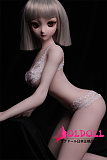 Mini Doll ミニドール 最新作  60cm ＃5吉娜ヘッド 高級TPE製 セックス可能 軽量化 1kg 収納が便利 普段は鑑賞用 小さいラブドール 女性素体 フィギュア cosplay