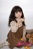 AXBDOLL 掲載画像シリコンヘッドTB02  tpeボディ110CM AAカップ（バスト平ら） ロリ系ミニドール 等身大TPEラブドール