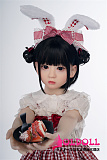 AXBDOLL 掲載画像シリコンヘッドGB04  tpeボディ110CM AAカップ（バスト平ら） ロリ系ミニドール 等身大TPEラブドール