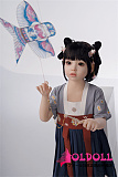 AXBDOLL 掲載画像シリコンヘッドGB58  tpeボディ110CM AAカップ（バスト平ら） ロリ系ミニドール 等身大TPEラブドール