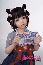 AXBDOLL 掲載画像シリコンヘッドGB58  tpeボディ110CM AAカップ（バスト平ら） ロリ系ミニドール 等身大TPEラブドール
