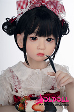 AXBDOLL 掲載画像シリコンヘッドGB04  tpeボディ110CM AAカップ（バスト平ら） ロリ系ミニドール 等身大TPEラブドール