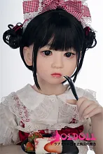 AXBDOLL 掲載画像シリコンヘッドGB04  tpeボディ110CM AAカップ（バスト平ら） ロリ系ミニドール 等身大TPEラブドール