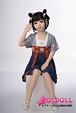 AXBDOLL 掲載画像シリコンヘッドGB58  tpeボディ110CM AAカップ（バスト平ら） ロリ系ミニドール 等身大TPEラブドール