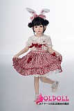AXBDOLL 掲載画像シリコンヘッドGB04  tpeボディ110CM AAカップ（バスト平ら） ロリ系ミニドール 等身大TPEラブドール