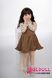 AXBDOLL 掲載画像シリコンヘッドTB02  tpeボディ110CM AAカップ（バスト平ら） ロリ系ミニドール 等身大TPEラブドール