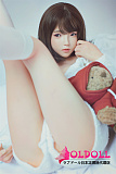 FUDOLL #J14ヘッド 150cm Bカップ シリコンヘッド＋TPEボディ 眉毛と睫毛植毛加工あり 等身大リアルラブドール