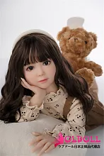 AXBDOLL 110cm バスト平ら  #TB02ヘッド 掲載画像がリアルメイク塗装加工あり ロリ系TPEラブドール
