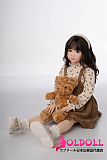 AXBDOLL 110cm バスト平ら  #TB02ヘッド 掲載画像がリアルメイク塗装加工あり ロリ系TPEラブドール