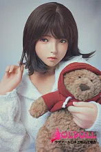FUDOLL #J14ヘッド 150cm Bカップ シリコンヘッド＋TPEボディ 眉毛と睫毛植毛加工あり 等身大リアルラブドール