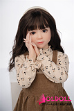 AXBDOLL 110cm バスト平ら  #TB02ヘッド 掲載画像がリアルメイク塗装加工あり ロリ系TPEラブドール