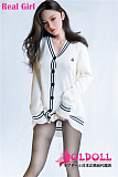 Real girl 158cm Cカップ ヘッド C5 シリコンヘッド ボディ素材TPE/シリコン選択可能 【C工場】等身大リアルラブドール