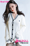 Real girl 158cm Cカップ ヘッド C5 シリコンヘッド ボディ素材TPE/シリコン選択可能 【C工場】等身大リアルラブドール