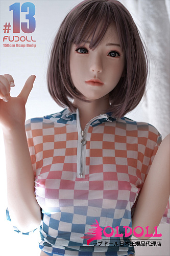 FUDOLL ドール #13ヘッド 150cm Bカップ 掲載画像シリコンヘッド＋TPEボディ 眉毛と睫毛植毛加工あり 等身大リアルラブドール