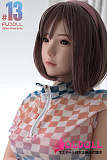 FUDOLL ドール #13ヘッド 150cm Bカップ 掲載画像シリコンヘッド＋TPEボディ 眉毛と睫毛植毛加工あり 等身大リアルラブドール