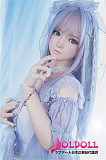 FUDOLL ラブドール #12ヘッド 150cm Bカップ シリコンヘッド＋TPEボディ 眉毛と睫毛植毛加工あり 等身大リアルラブドール