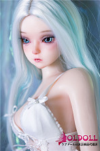 【宣伝画像と同じ衣装を付属します】JYDOLL シリコン製ラブドール #冰梅ヘッド 60cm ミニドール 2.5KG