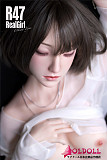 Real girl 148cm Cカップ ヘッド R47 シリコンヘッド+tpeボディ 等身大リアルラブドール