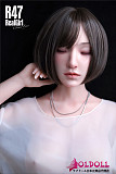 Real girl 148cm Cカップ ヘッド R47 シリコンヘッド+tpeボディ 等身大リアルラブドール