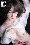 Real girl 148cm Cカップ ヘッド R47 シリコンヘッド+tpeボディ 等身大リアルラブドール