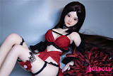 【宣伝画像と同じ衣装を付属します】JYDOLL シリコン製ラブドール #蓝莓ヘッド 62cm 1.8kg ミニドール