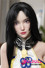 JYDOLL 150cm Eカップ 桃子ヘッド （MOMOKO）シリコン製ヘッド＋TPE製ボディ ラブドール  睫毛と眉毛植毛あり