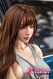 Qita Doll 158CM Dカップ シリコンヘッド温温+ TPEボディ リアルラブドール