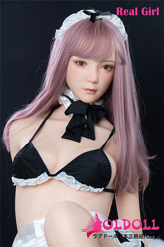 Real girl 157cm Cカップ ヘッド R59 シリコンヘッド+tpeボディ 等身大リアルラブドール