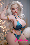 JYDOLL 魅魔 アニメヘッド 125cm Ｇカップ巨乳  シリコン製ヘッド＋TPEボディ アニメタイプラブドール