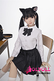 AXBDOLL 掲載画像シリコンヘッドGE15(MOMO)  tpeボディ140CM バスト中 ロリ系ミニドール 等身大TPEラブドール