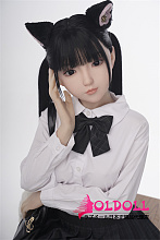 AXBDOLL 掲載画像シリコンヘッドGE15(MOMO)  tpeボディ140CM バスト中 ロリ系ミニドール 等身大TPEラブドール