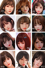 COSDOLL ヘッド単体 TPE製/シリコン製 等身大 M16ボルト採用 リアルドール ラブドール