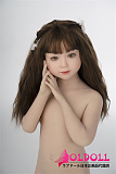 AXBDOLL 掲載画像シリコンヘッドGB02  tpeボディ110CM AAカップ（バスト平ら） ロリ系ミニドール 等身大TPEラブドール