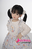 AXBDOLL 掲載画像シリコンヘッドGA13  tpeボディ88CM AAカップ（バスト平ら） ロリ系ミニドール 等身大TPEラブドール