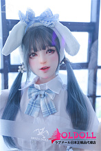 MOZU DOLL 145cm Bカップ 小萌(xiaomeng)ちゃん  二次元タイプ TPE製等身大ラブドール 宣伝画像と同じ制服も付属