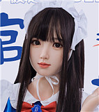 Bezlya DOLL #L4ヘッド  149cm 普通乳 Cカップ  シリコン製ヘッド+tpeボディ 眉毛と睫毛植毛加工あり 等身大リアルラブドール