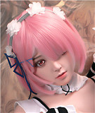 Bezlya DOLL #L2ヘッド  149cm 普通乳 Cカップ  シリコン製ヘッド+tpeボディ 眉毛と睫毛植毛加工あり 等身大リアルラブドール