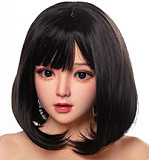 Bezlya DOLL #L4ヘッド  149cm 普通乳 Cカップ  シリコン製ヘッド+tpeボディ 眉毛と睫毛植毛加工あり 等身大リアルラブドール