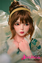 Bezlya DOLL  138cm Aカップ #U琉璃ヘッド  シリコン製ヘッド+tpeボディ 眉毛と睫毛植毛加工あり 等身大リアルラブドール