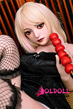 Bezlya DOLL  149cm 普通乳 Cカップ  #K2风铃ヘッド  シリコン製ヘッド+tpeボディ 眉毛と睫毛植毛加工あり 等身大リアルラブドール