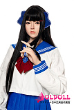 Bezlya DOLL  163cm Cカップ #H海棠ヘッド  シリコン製ヘッド+tpeボディ 眉毛と睫毛植毛加工あり 等身大リアルラブドール