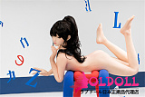Bezlya DOLL  138cm Aカップ #M茉莉ヘッド  シリコン製ヘッド+tpeボディ 眉毛と睫毛植毛加工あり 等身大リアルラブドール