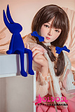 Bezlya DOLL  138cm Aカップ #M茉莉ヘッド  シリコン製ヘッド+tpeボディ 眉毛と睫毛植毛加工あり 等身大リアルラブドール