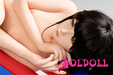 Bezlya DOLL  138cm Aカップ #M茉莉ヘッド  シリコン製ヘッド+tpeボディ 眉毛と睫毛植毛加工あり 等身大リアルラブドール