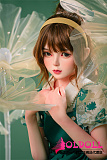 Bezlya DOLL  138cm Aカップ #U琉璃ヘッド  シリコン製ヘッド+tpeボディ 眉毛と睫毛植毛加工あり 等身大リアルラブドール
