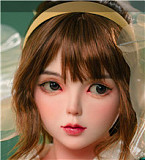 Bezlya DOLL  138cm Aカップ #M茉莉ヘッド  シリコン製ヘッド+tpeボディ 眉毛と睫毛植毛加工あり 等身大リアルラブドール