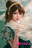 Bezlya DOLL  138cm Aカップ #U琉璃ヘッド  シリコン製ヘッド+tpeボディ 眉毛と睫毛植毛加工あり 等身大リアルラブドール